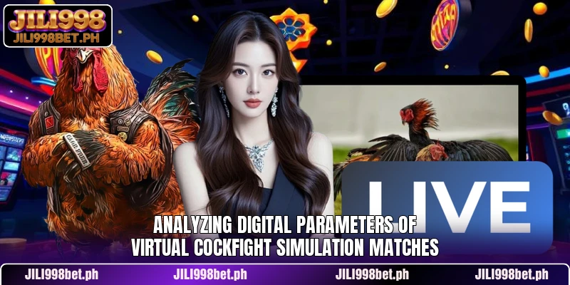 analyzing digital parameters of virtual cockfight simulation matches