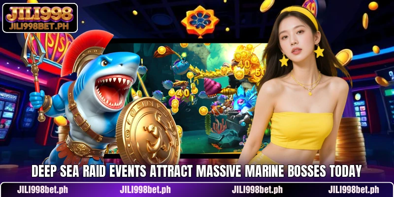 Deep sea raid events attract massive marine bosses today