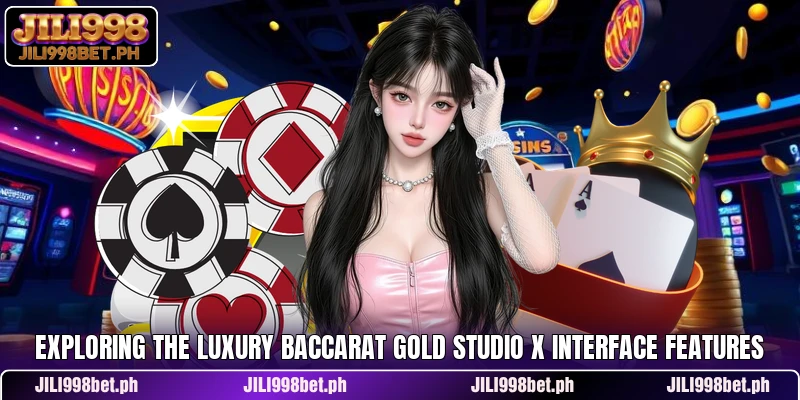 exploring the luxury Baccarat Gold Studio X interface features