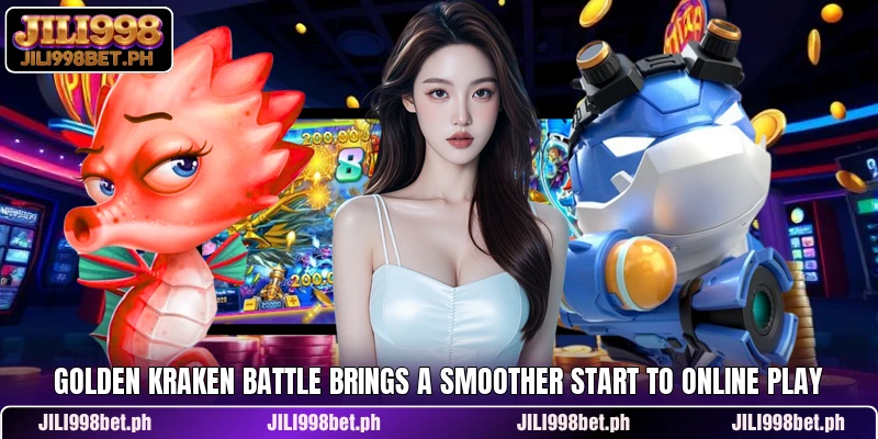 Golden Kraken Battle Brings A Smoother Start To Online Play