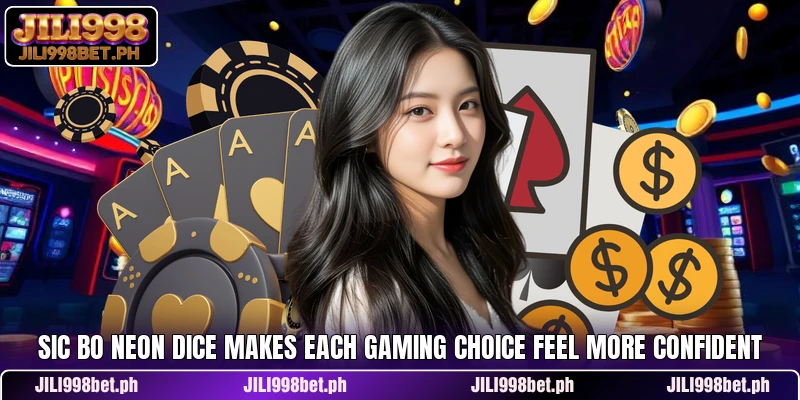 Sic Bo Neon Dice Makes Each Gaming Choice Feel More Confident