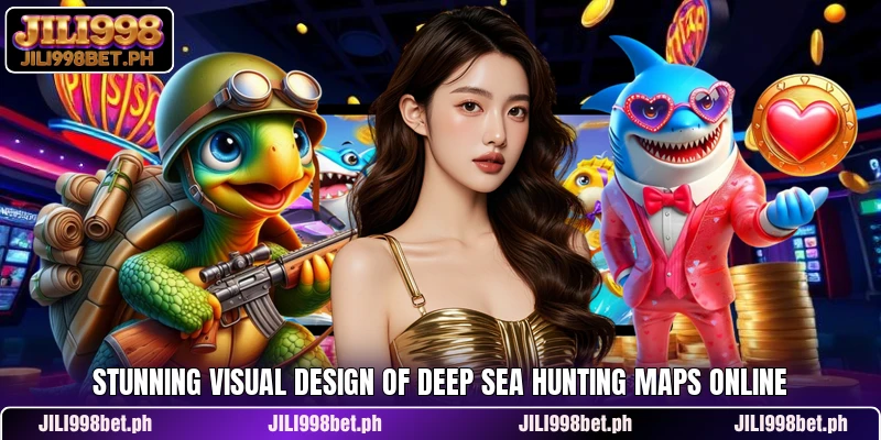 Stunning visual design of deep sea hunting maps online